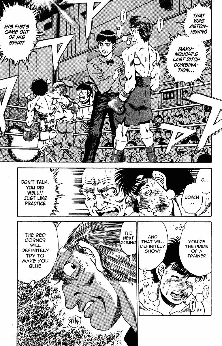 Hajime no Ippo Chapter 164.2 page 19 - Chapter 164 v2 : The Desperate Gazelle