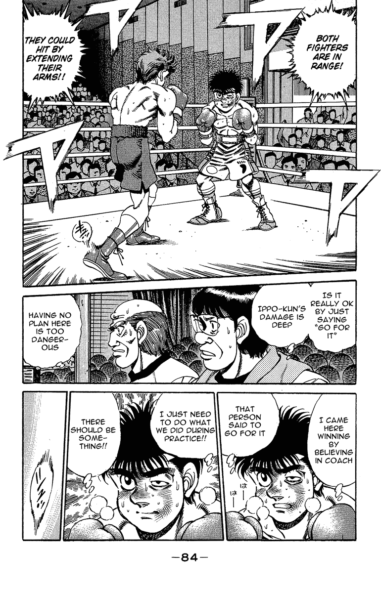 Hajime no Ippo Chapter 164.2 page 2 - Chapter 164 v2 : The Desperate Gazelle