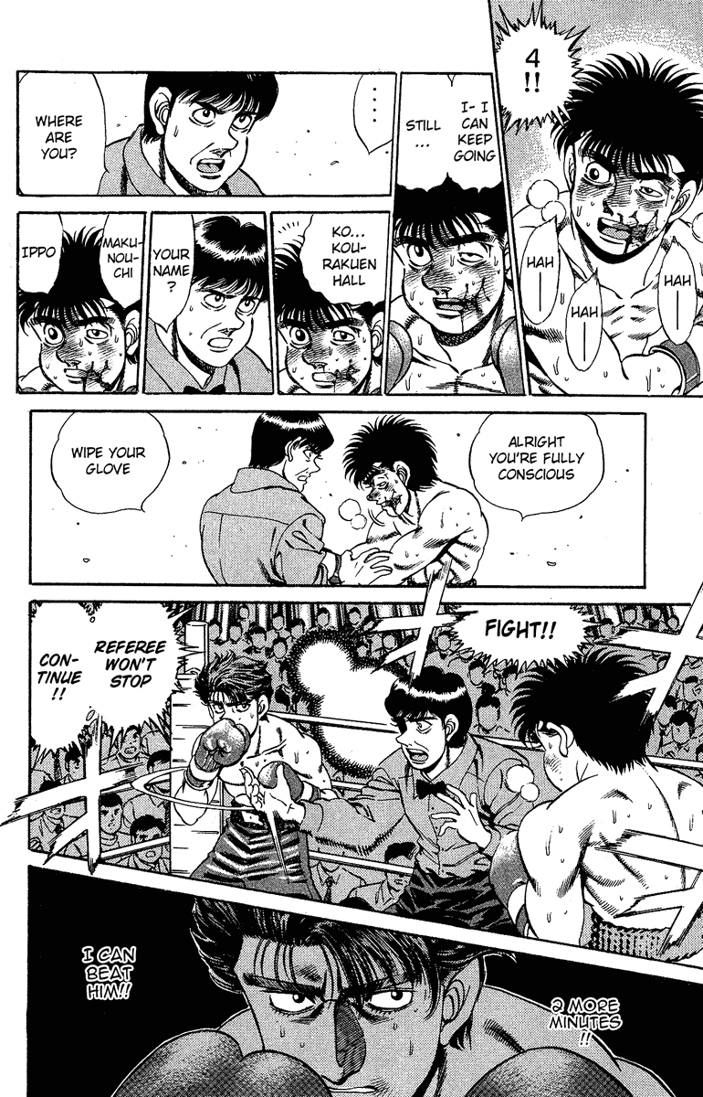 Hajime no Ippo Chapter 164.2 page 8 - Chapter 164 v2 : The Desperate Gazelle