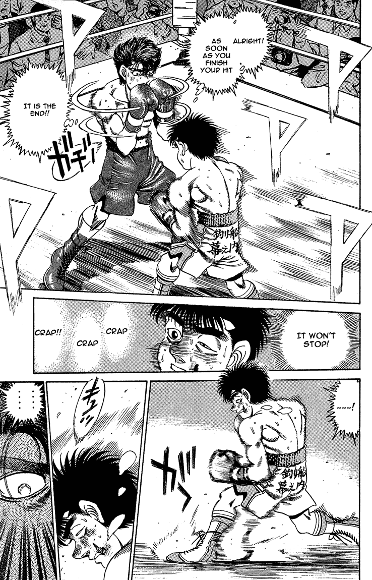 Hajime no Ippo Chapter 166.2 page 13 - Chapter 166 v2 : Surpassing Natural Talent