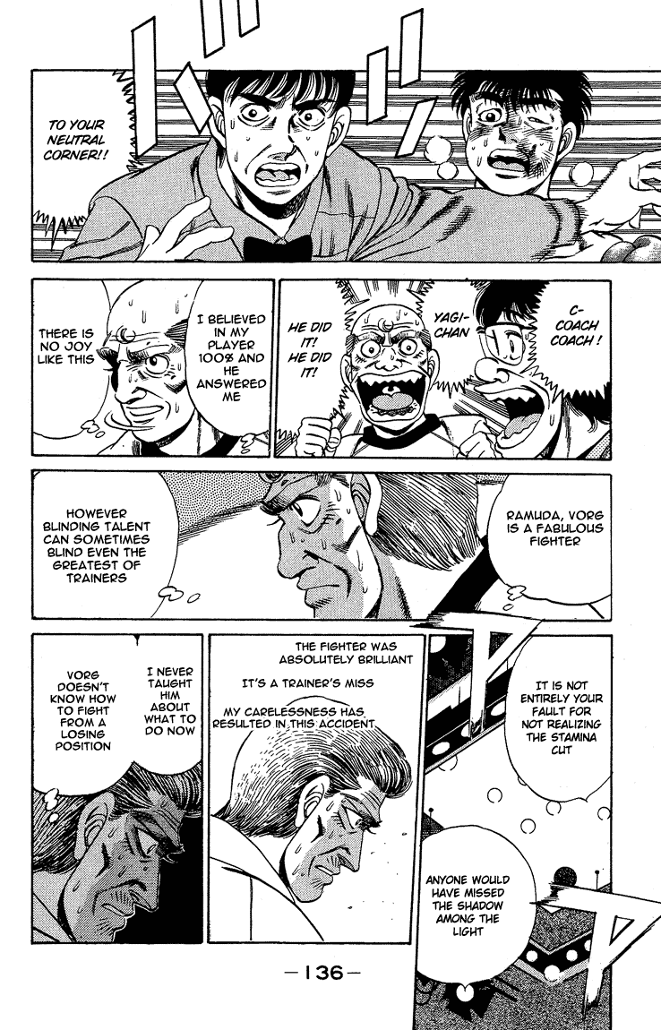 Hajime no Ippo Chapter 166.2 page 18 - Chapter 166 v2 : Surpassing Natural Talent