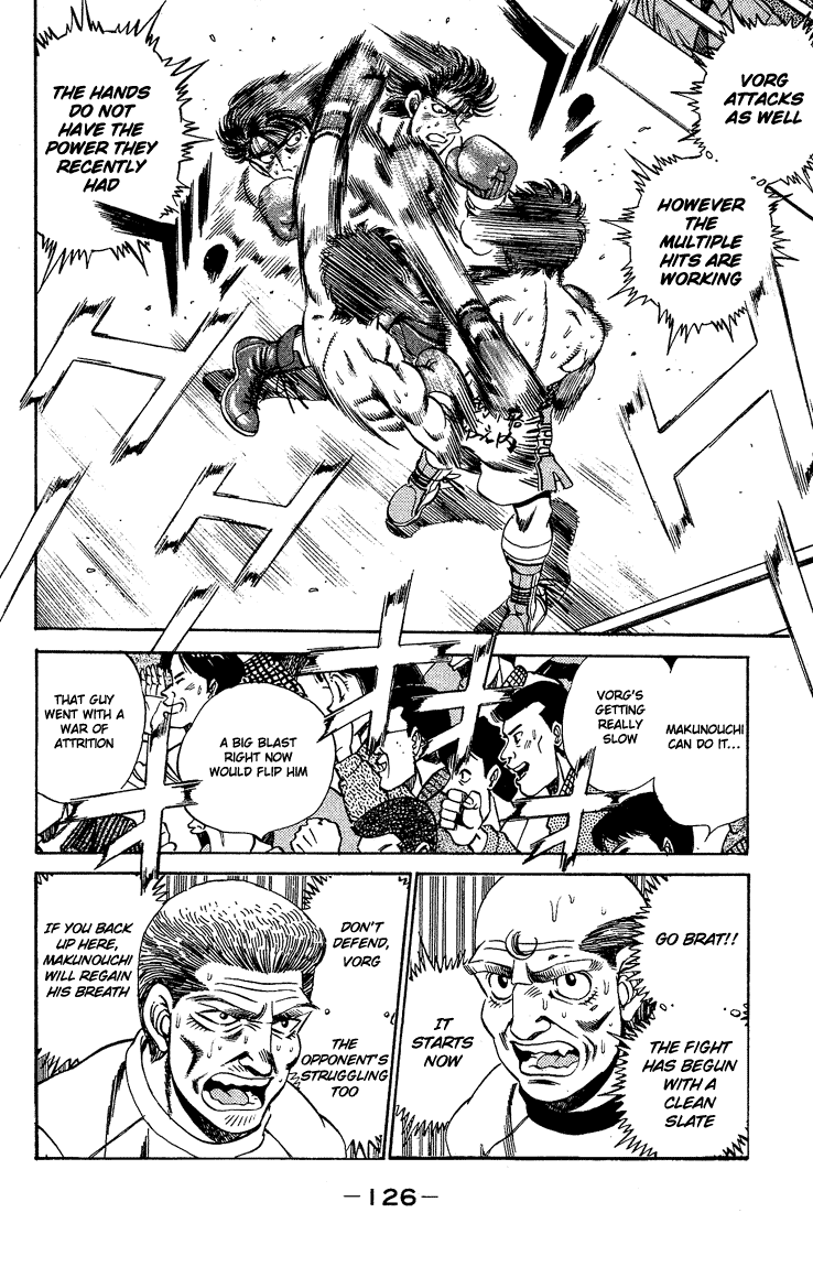 Hajime no Ippo Chapter 166.2 page 8 - Chapter 166 v2 : Surpassing Natural Talent