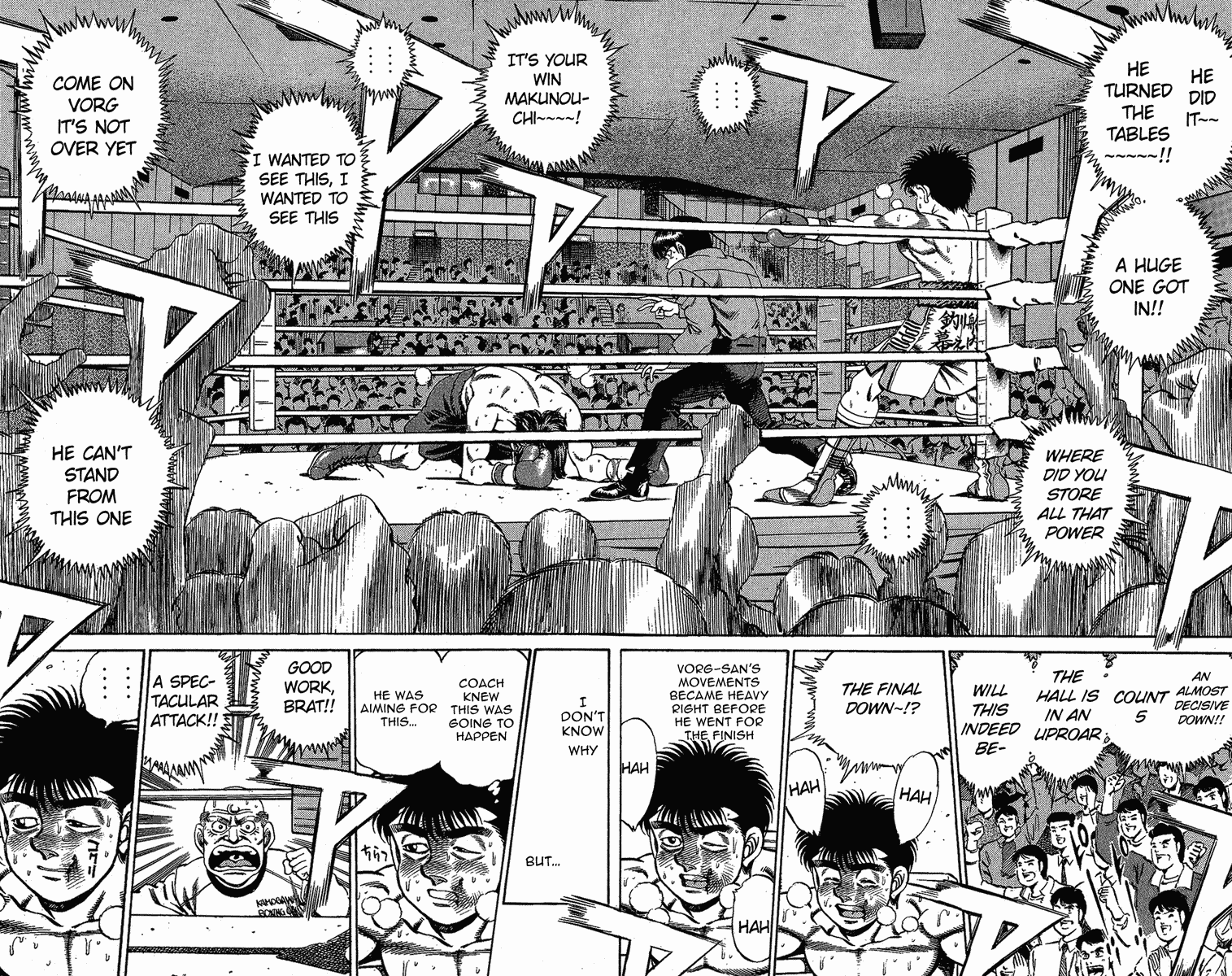 Hajime no Ippo Chapter 167.2 page 2 - Chapter 167 v2 : A Resolution in a Far Away Memory