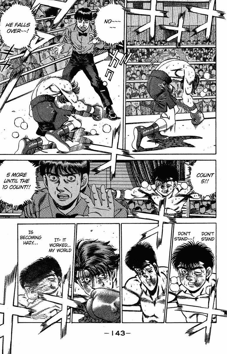Hajime no Ippo Chapter 167.2 page 4 - Chapter 167 v2 : A Resolution in a Far Away Memory