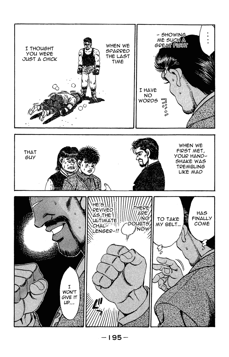 Hajime no Ippo Chapter 169.2 page 16 - Chapter 169 v2 : The Victor on the Stretcher