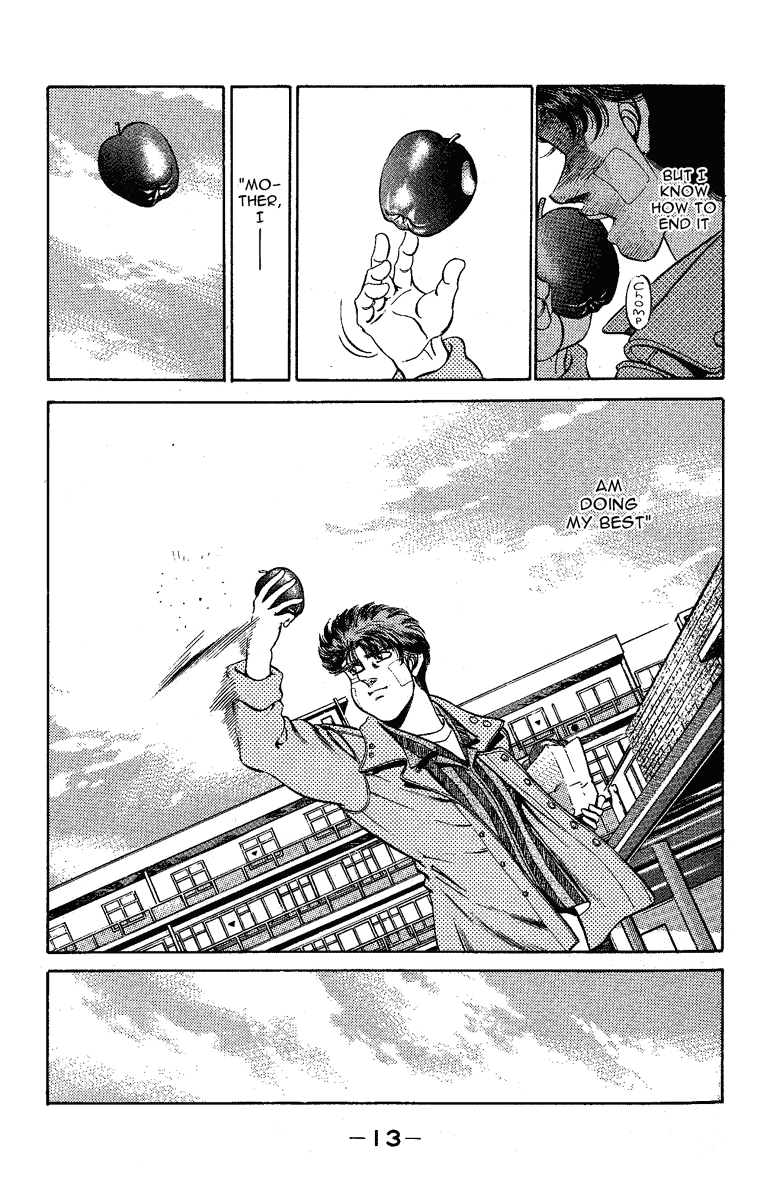 Hajime no Ippo Chapter 170.2 page 14 - Chapter 170 v2 : An Apple