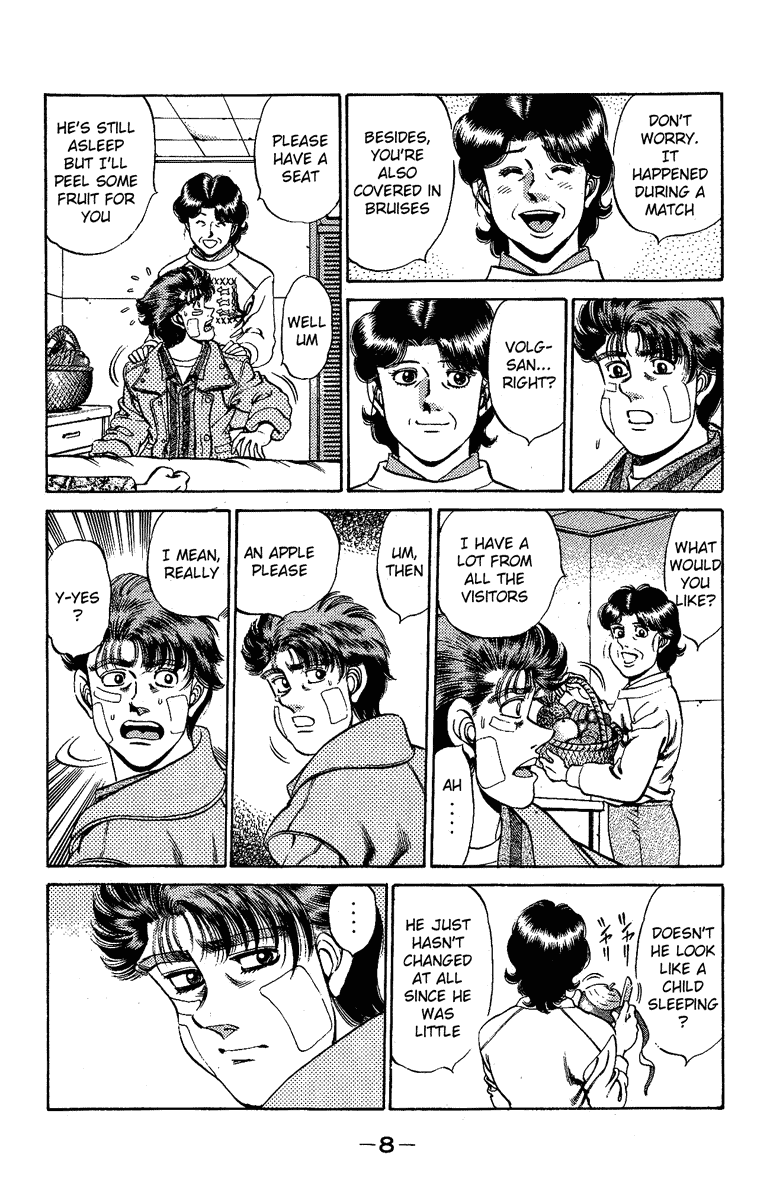 Hajime no Ippo Chapter 170.2 page 9 - Chapter 170 v2 : An Apple