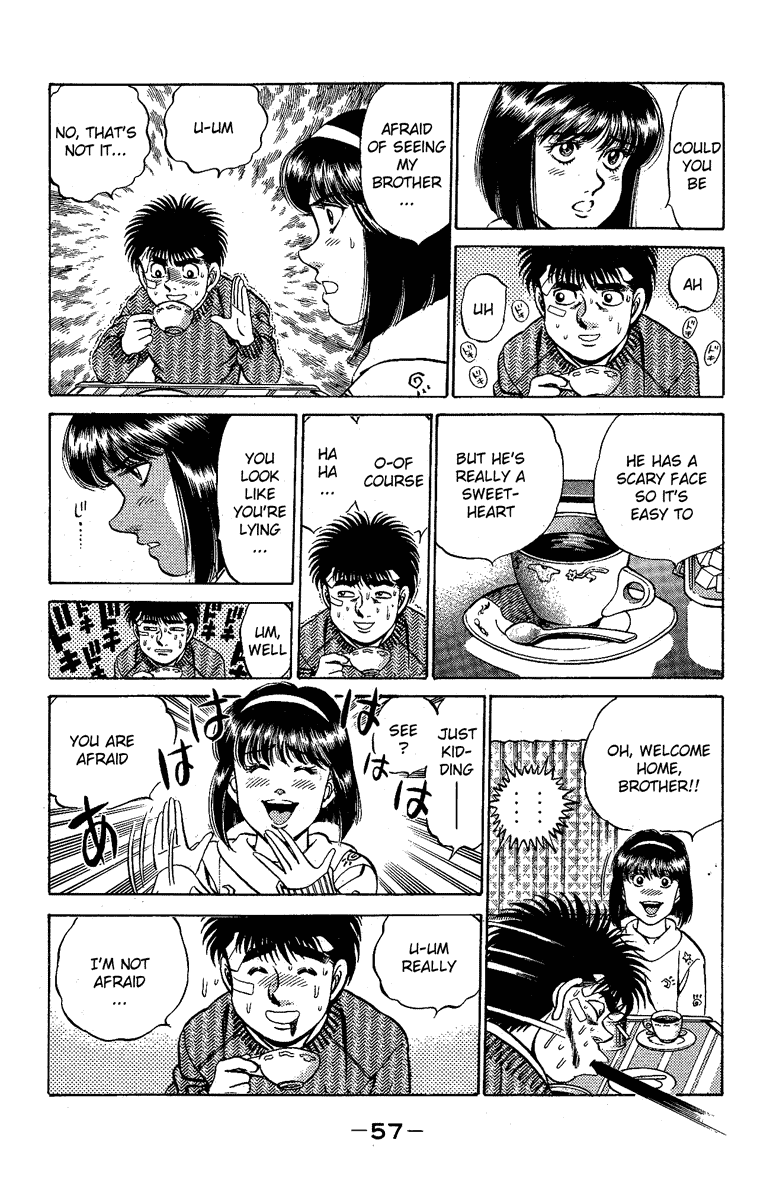 Hajime no Ippo Chapter 172.2 page 15 - Chapter 172 v2 : Scary Brother
