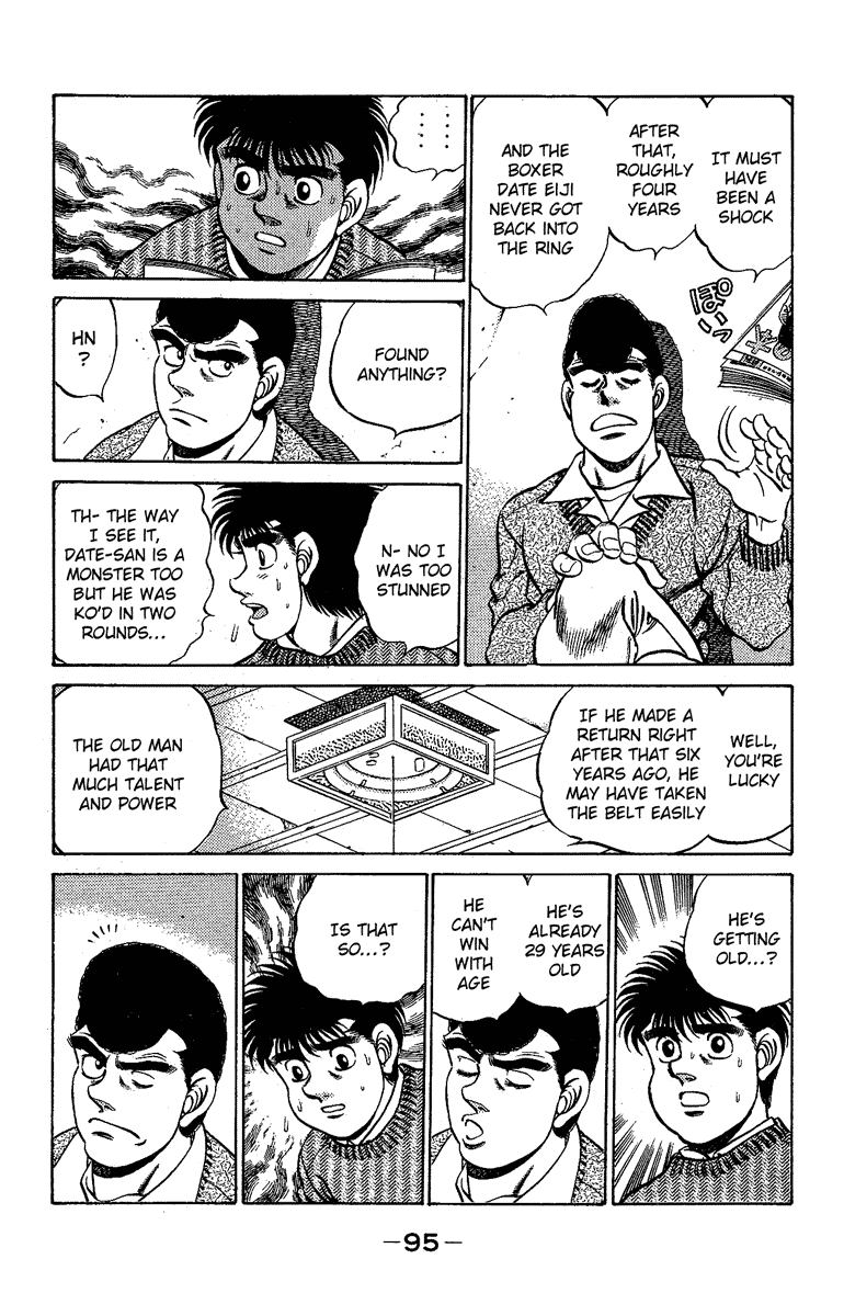 Hajime no Ippo Chapter 174.2 page 13 - Chapter 174 v2 : The Throbbing Reminder