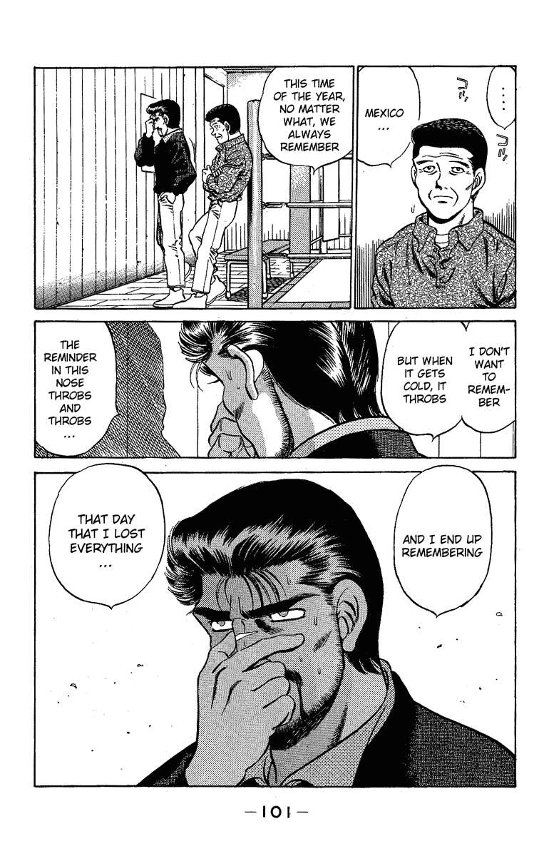 Hajime no Ippo Chapter 174.2 page 19 - Chapter 174 v2 : The Throbbing Reminder