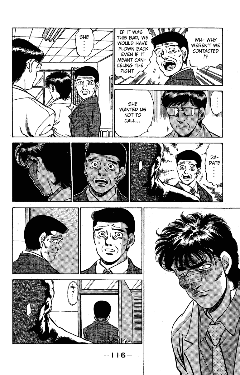 Hajime no Ippo Chapter 175.2 page 13 - Chapter 175 v2 : The Nightmare in Mexico
