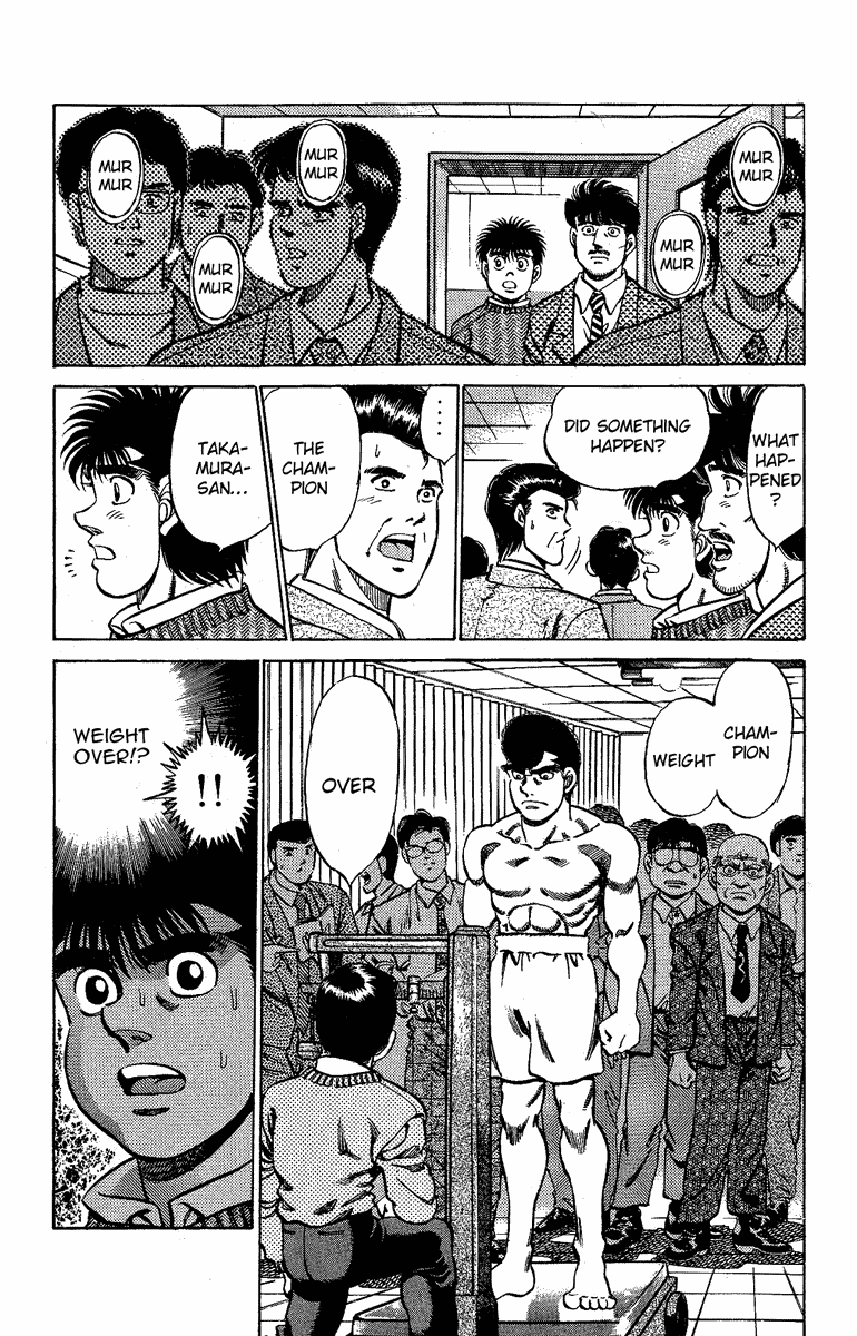 Hajime no Ippo Chapter 177.2 page 3 - Chapter 177 v2 : The Power of a King