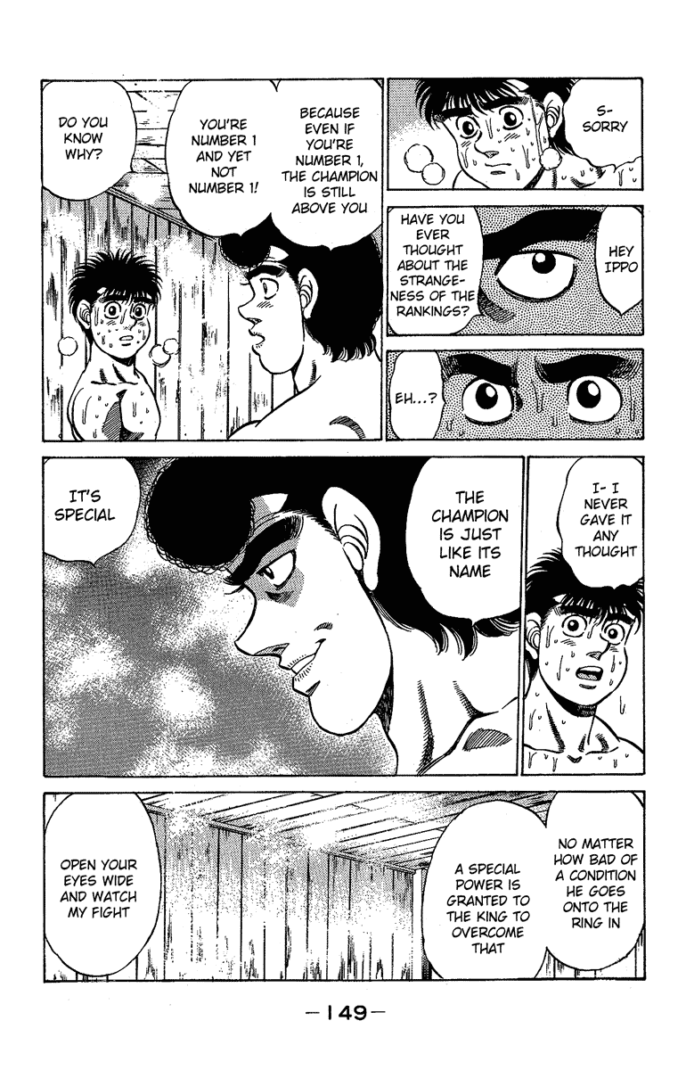 Hajime no Ippo Chapter 177.2 page 7 - Chapter 177 v2 : The Power of a King