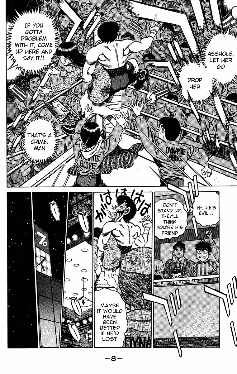 Hajime no Ippo Chapter 179.2 page 8 - Chapter 179 v2 : Collected Feelings