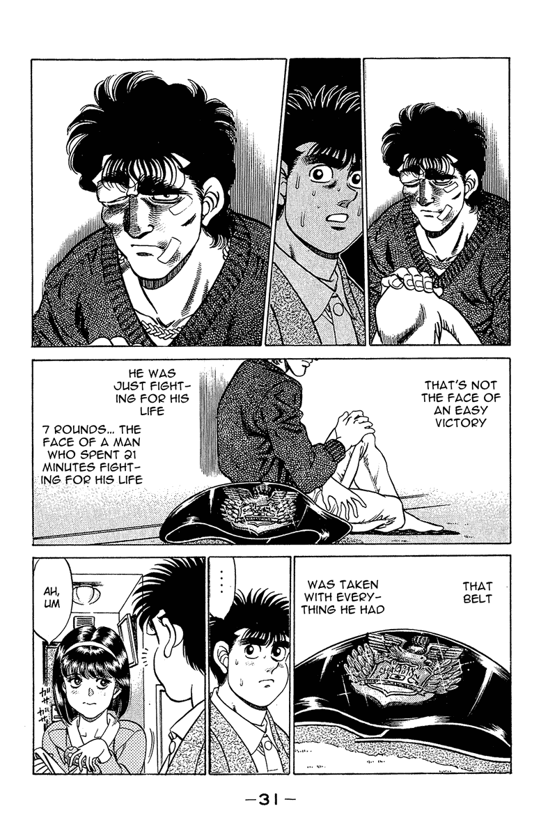 Hajime no Ippo Chapter 180.2 page 11 - Chapter 180 v2 : Forehead Wrinkles