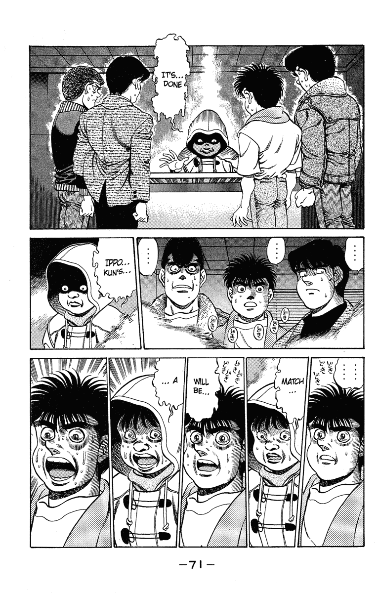 Hajime no Ippo Chapter 182.2 page 11 - Chapter 182 v2 : Japanese Title Match Eve