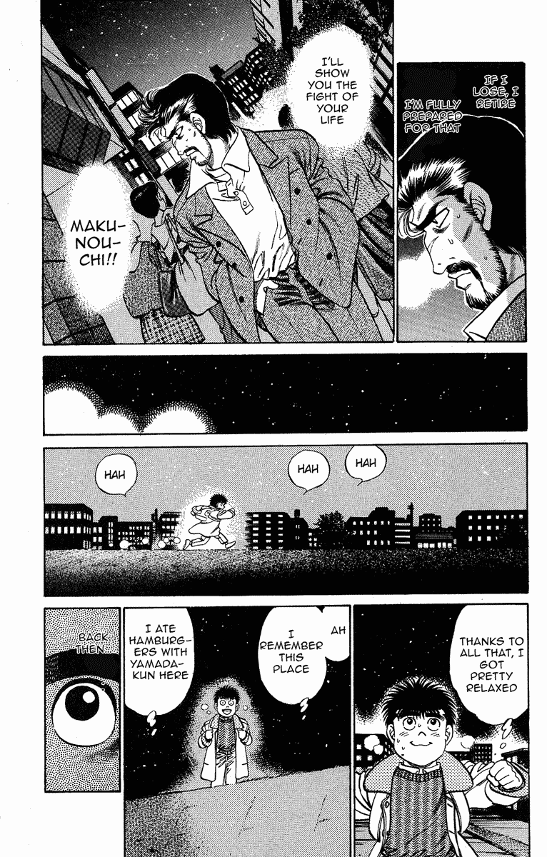 Hajime no Ippo Chapter 182.2 page 17 - Chapter 182 v2 : Japanese Title Match Eve