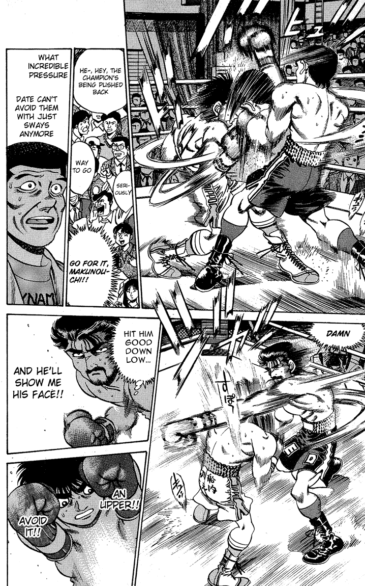 Hajime no Ippo Chapter 184 page 11 - Chapter 184 v2 : Conversation of Fists