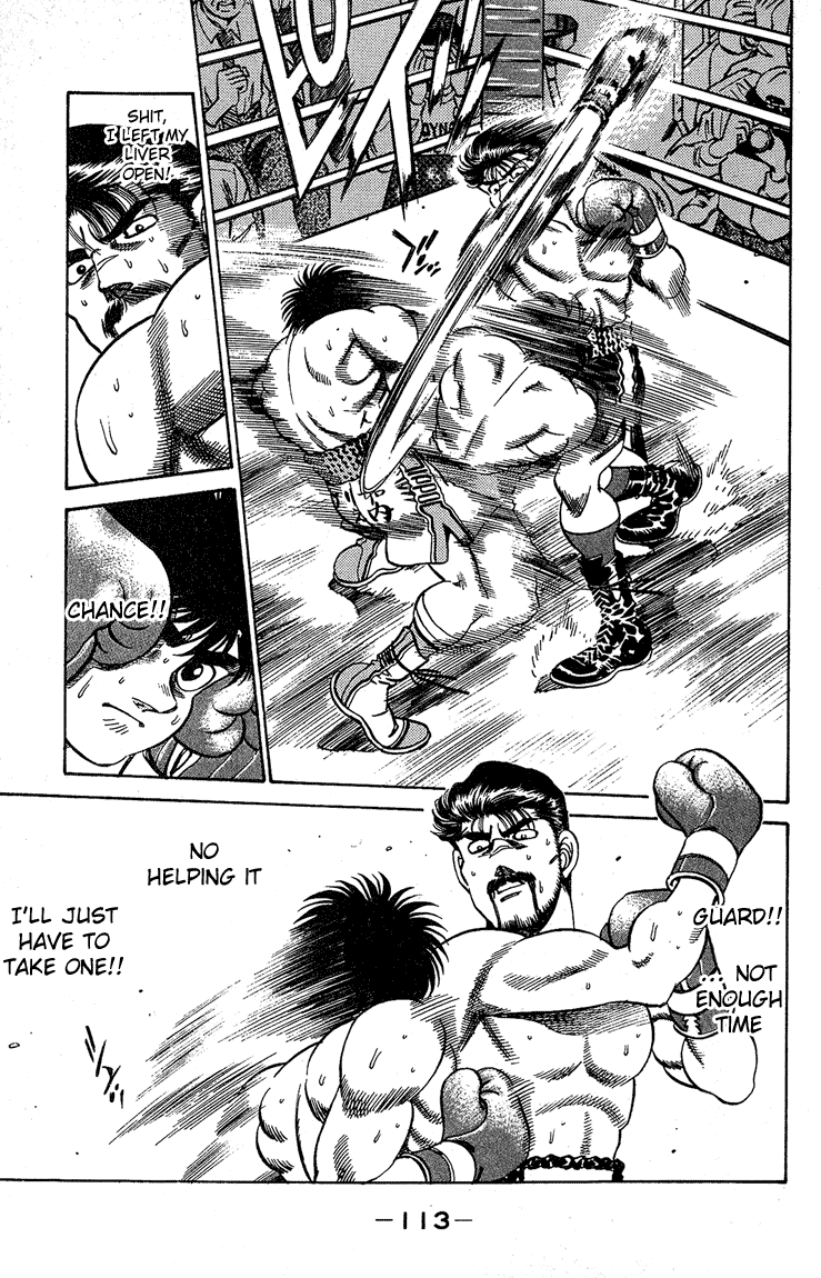 Hajime no Ippo Chapter 184 page 12 - Chapter 184 v2 : Conversation of Fists