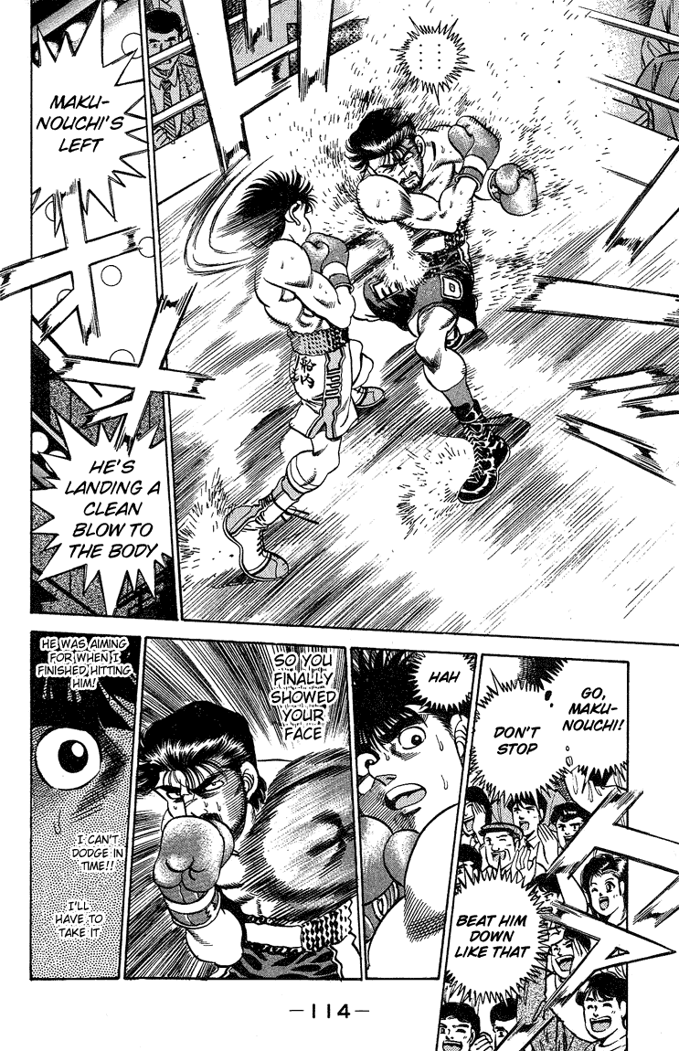 Hajime no Ippo Chapter 184 page 13 - Chapter 184 v2 : Conversation of Fists