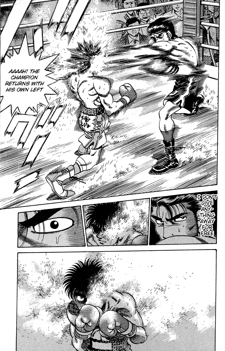 Hajime no Ippo Chapter 184 page 14 - Chapter 184 v2 : Conversation of Fists