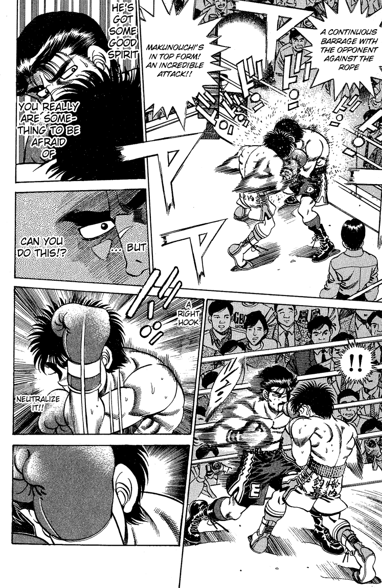 Hajime no Ippo Chapter 184 page 16 - Chapter 184 v2 : Conversation of Fists