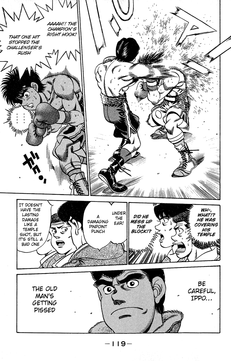 Hajime no Ippo Chapter 184 page 17 - Chapter 184 v2 : Conversation of Fists