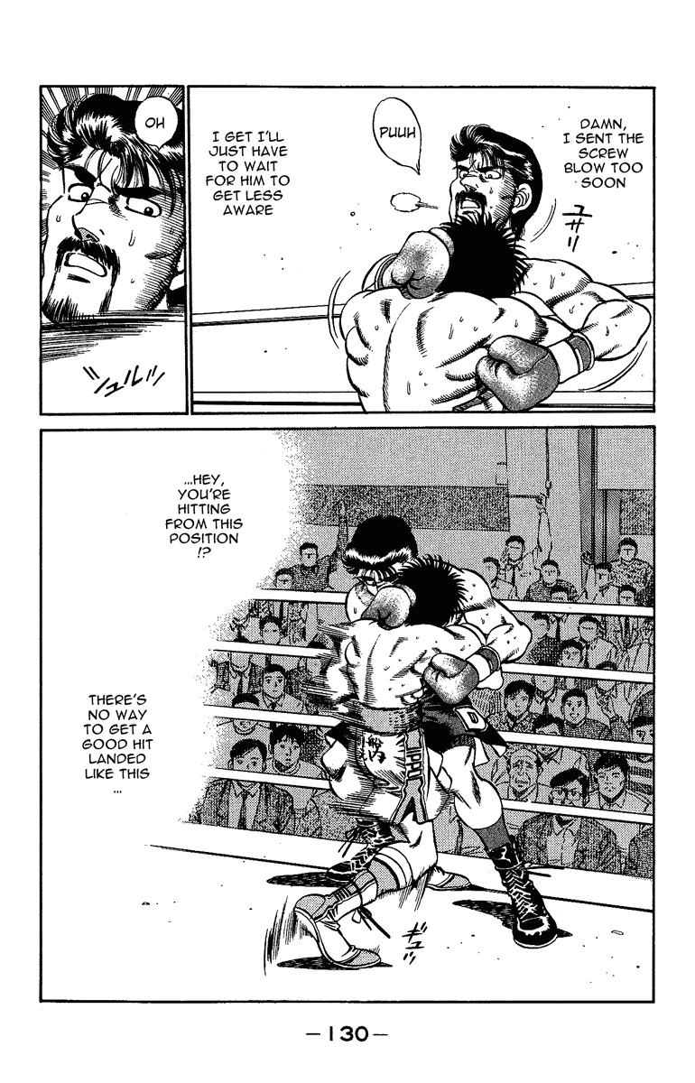 Hajime no Ippo Chapter 185.2 page 10 - Chapter 185 v2 : Explosion from Point-blank Range