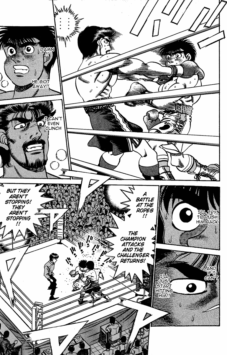 Hajime no Ippo Chapter 185.2 page 17 - Chapter 185 v2 : Explosion from Point-blank Range