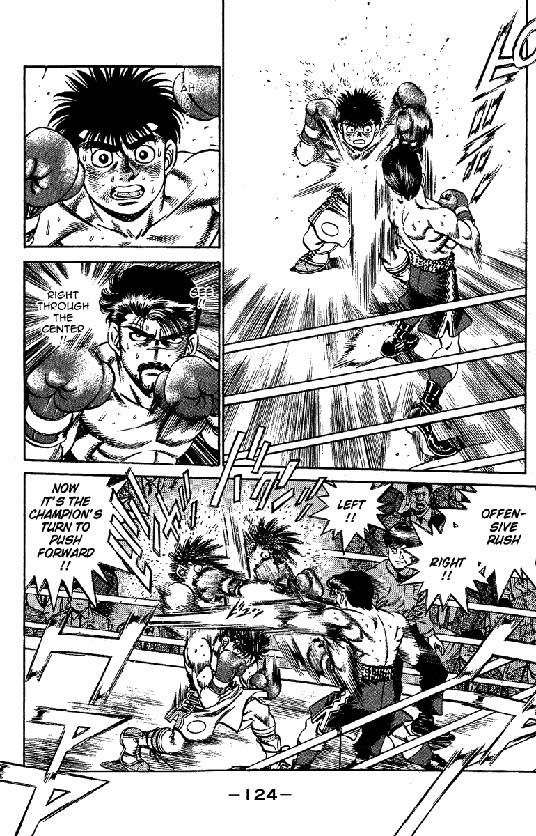Hajime no Ippo Chapter 185.2 page 4 - Chapter 185 v2 : Explosion from Point-blank Range