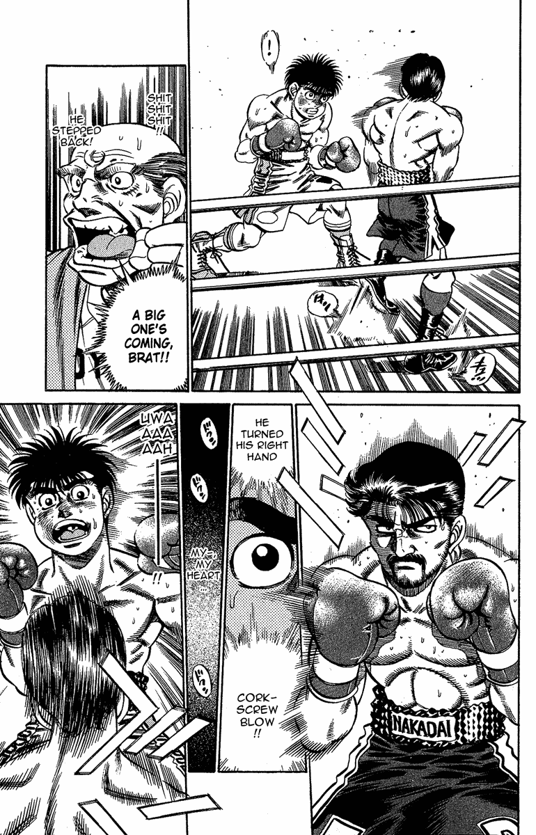 Hajime no Ippo Chapter 185.2 page 7 - Chapter 185 v2 : Explosion from Point-blank Range