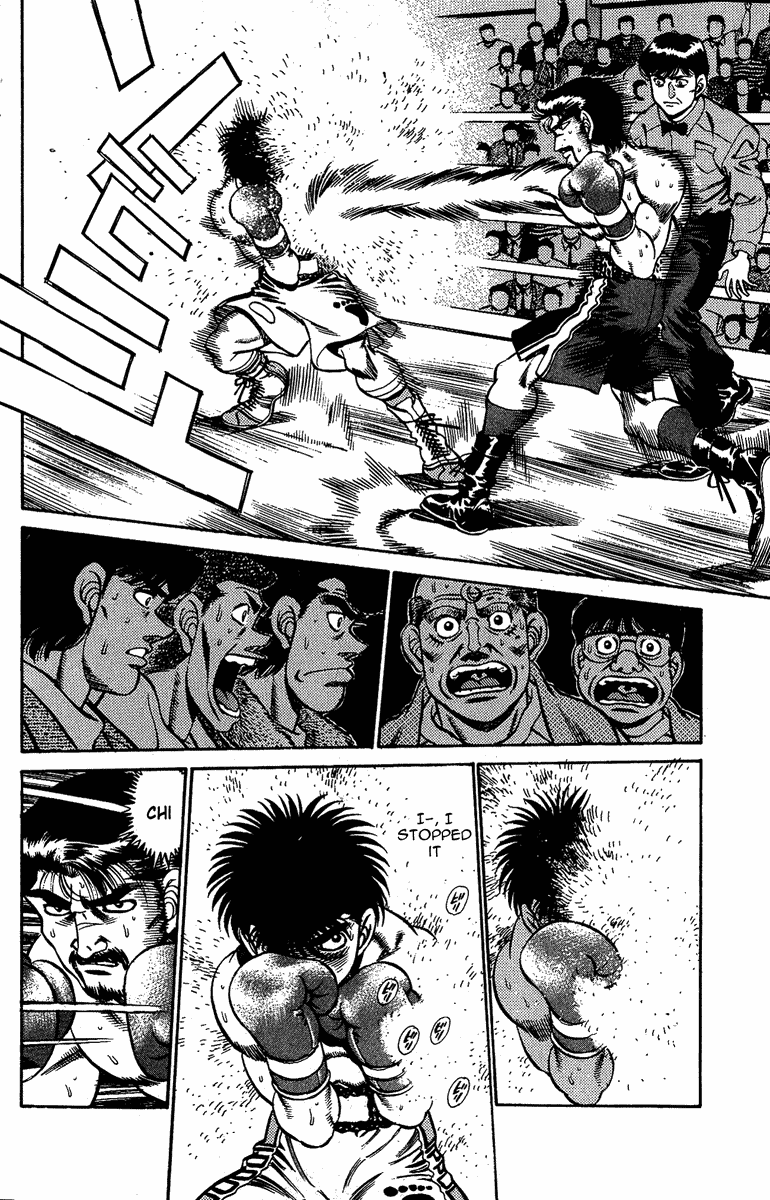 Hajime no Ippo Chapter 185.2 page 8 - Chapter 185 v2 : Explosion from Point-blank Range