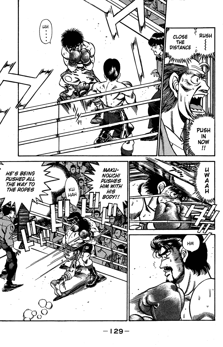 Hajime no Ippo Chapter 185.2 page 9 - Chapter 185 v2 : Explosion from Point-blank Range