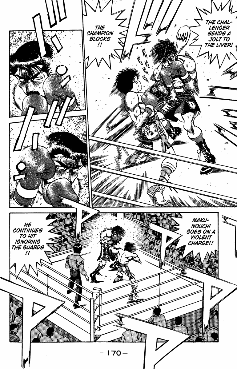 Hajime no Ippo Chapter 187.2 page 10 - Chapter 187 v2 : Empty Response