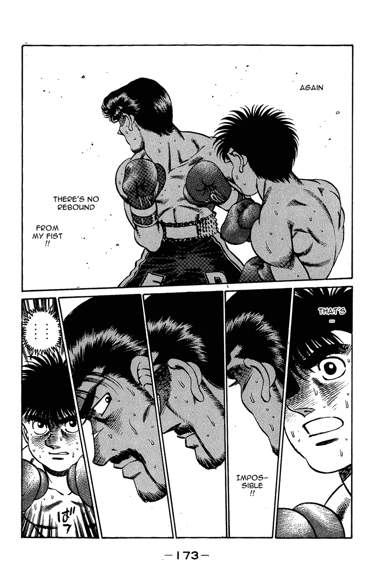 Hajime no Ippo Chapter 187.2 page 13 - Chapter 187 v2 : Empty Response