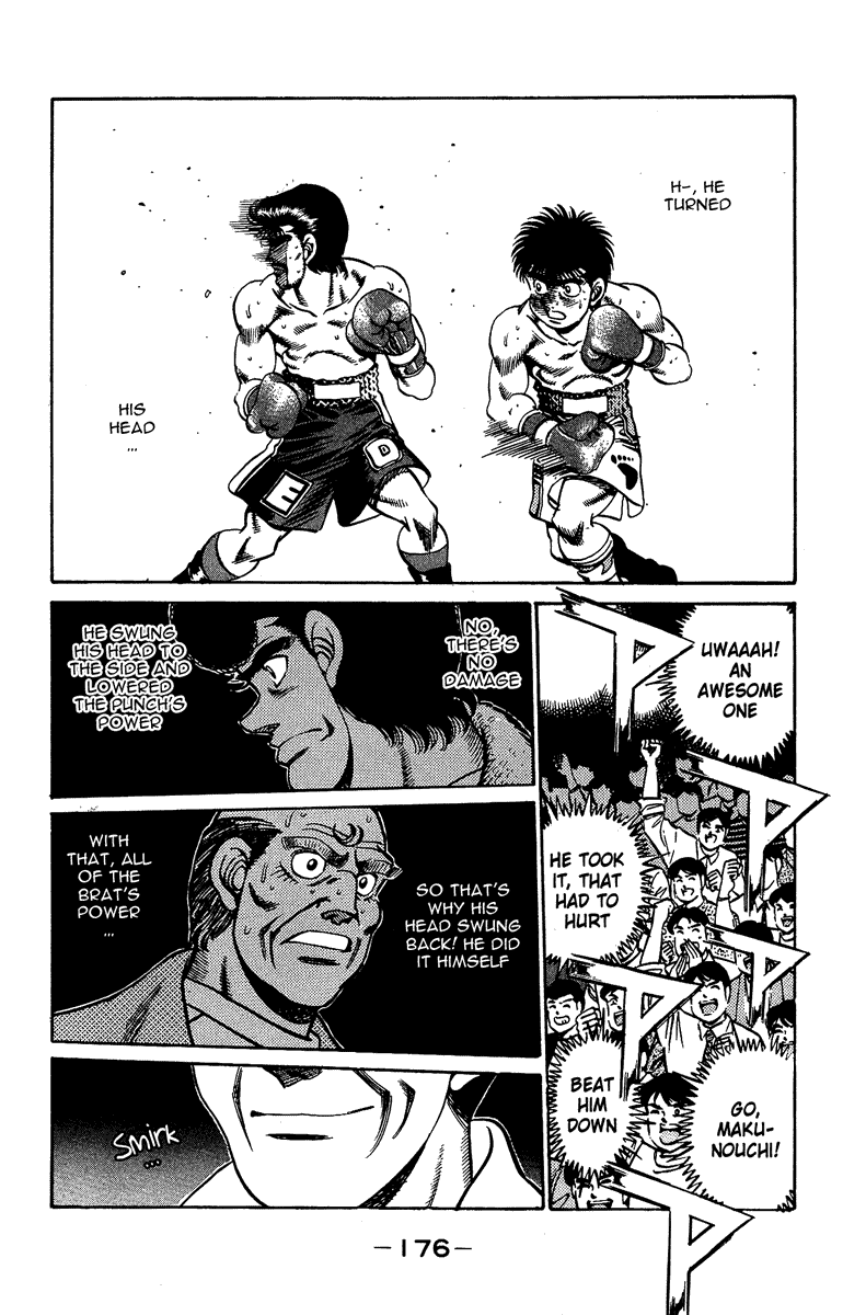 Hajime no Ippo Chapter 187.2 page 16 - Chapter 187 v2 : Empty Response