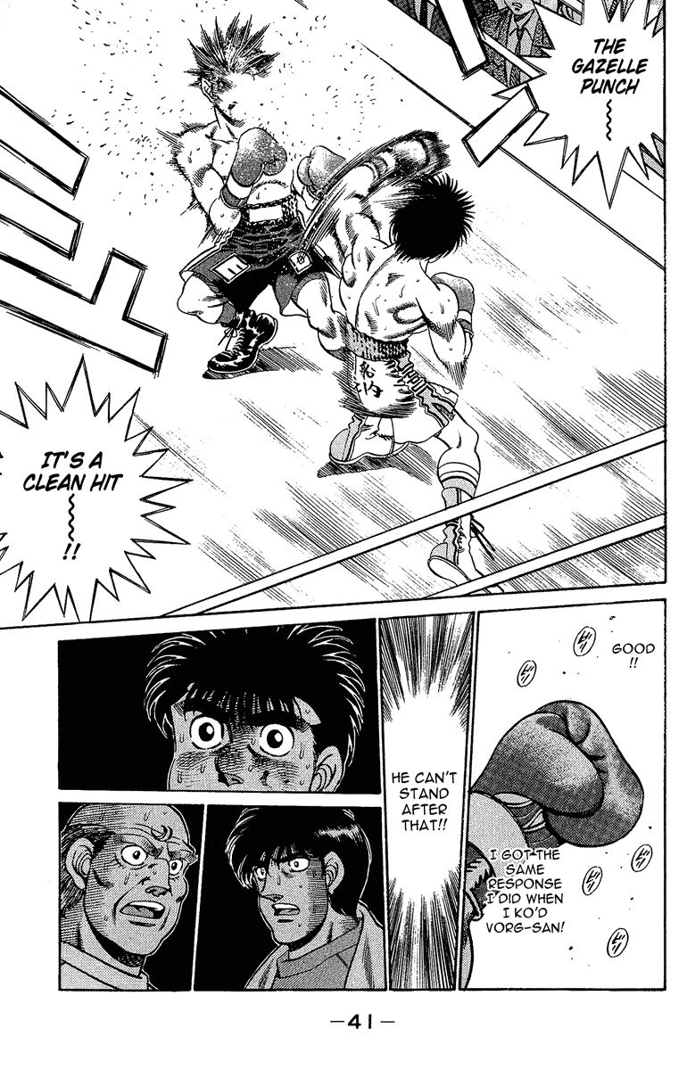 Hajime no Ippo Chapter 189 page 16 - Chapter 189 v2 : The Words of Foreman