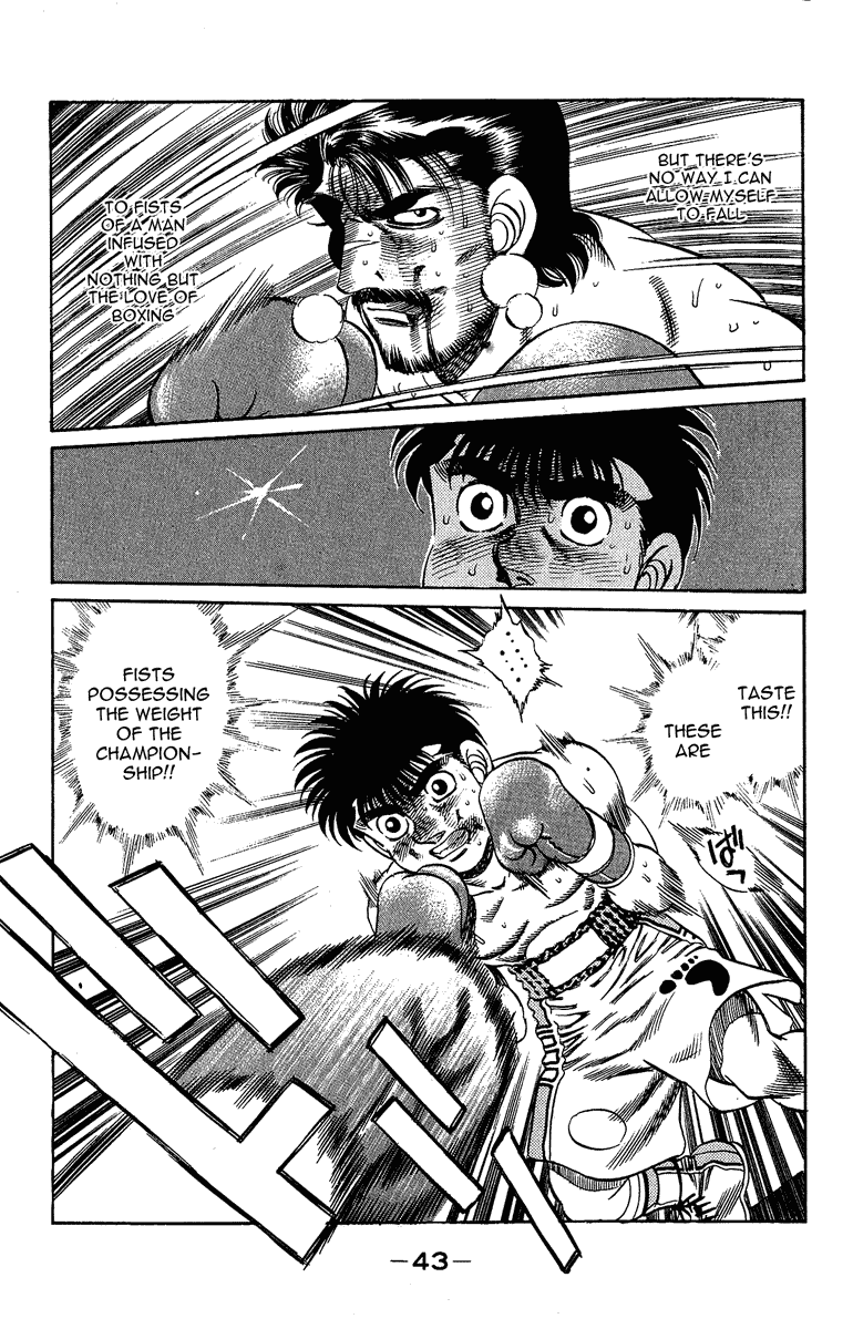 Hajime no Ippo Chapter 189 page 18 - Chapter 189 v2 : The Words of Foreman