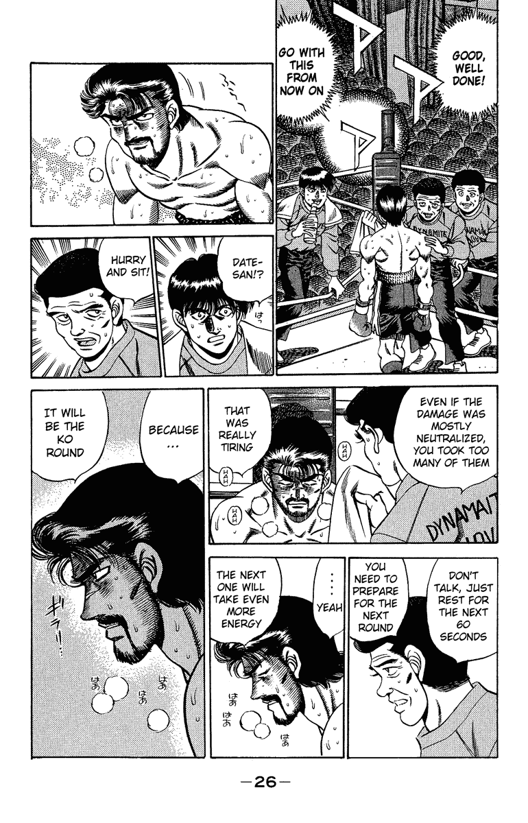 Hajime no Ippo Chapter 189 page 2 - Chapter 189 v2 : The Words of Foreman