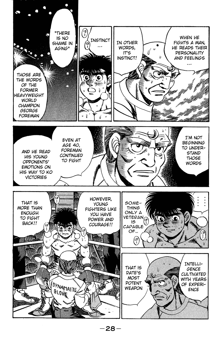 Hajime no Ippo Chapter 189 page 4 - Chapter 189 v2 : The Words of Foreman