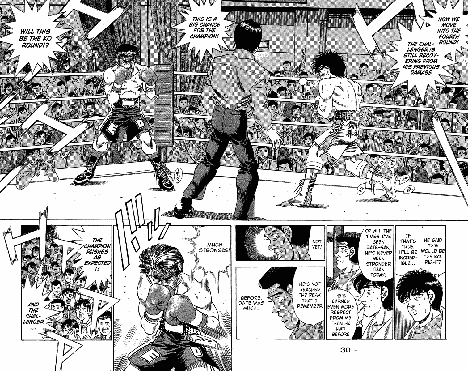 Hajime no Ippo Chapter 189 page 6 - Chapter 189 v2 : The Words of Foreman