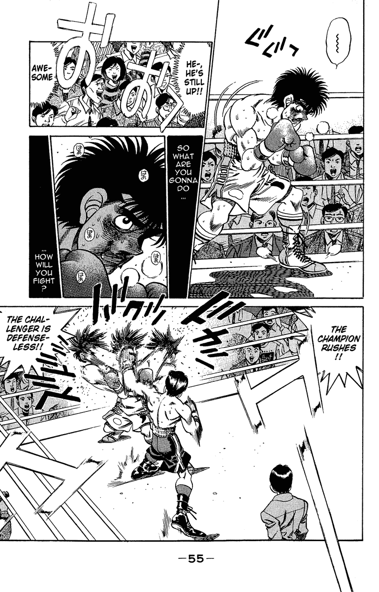 Hajime no Ippo Chapter 190.2 page 11 - Chapter 190 v2 : Angry God