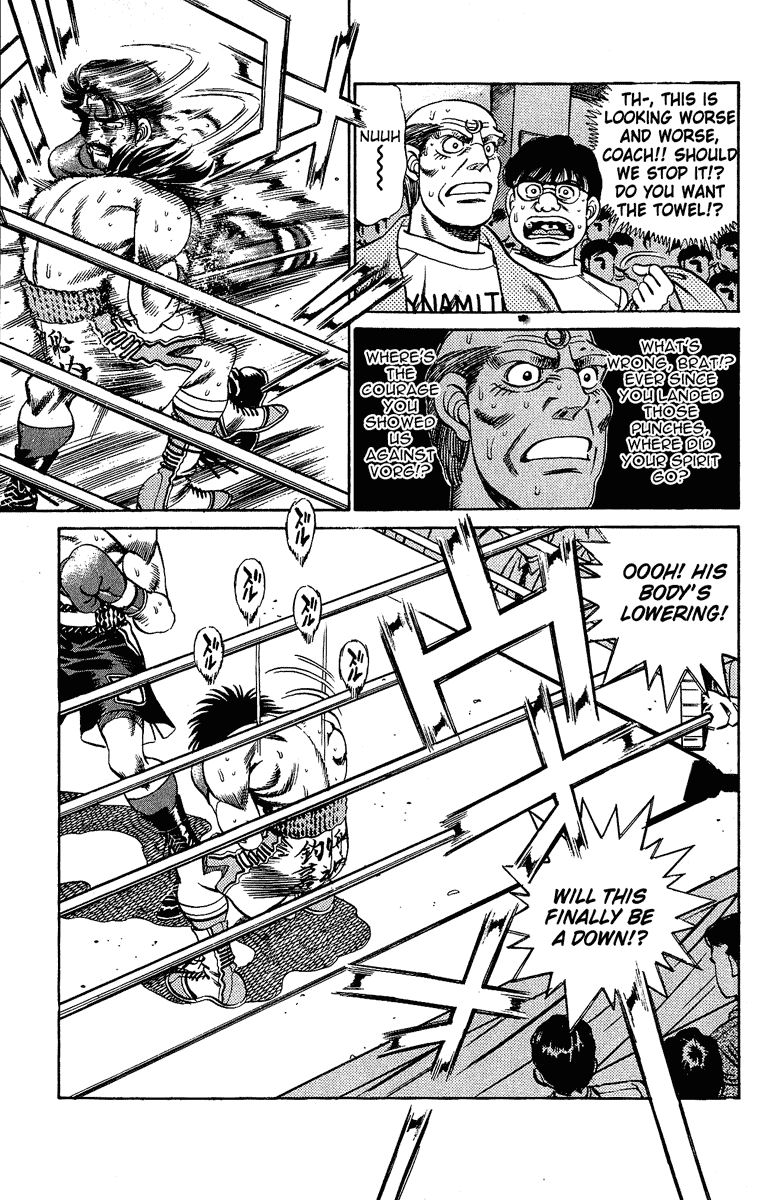 Hajime no Ippo Chapter 190.2 page 13 - Chapter 190 v2 : Angry God