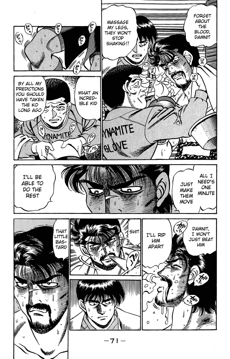 Hajime no Ippo Chapter 191.2 page 11 - Chapter 191 v2 : Wild Soul