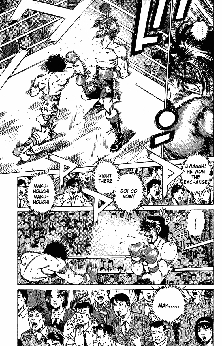 Hajime no Ippo Chapter 192.2 page 12 - Chapter 192 v2 : What Is Searched for in the Ring