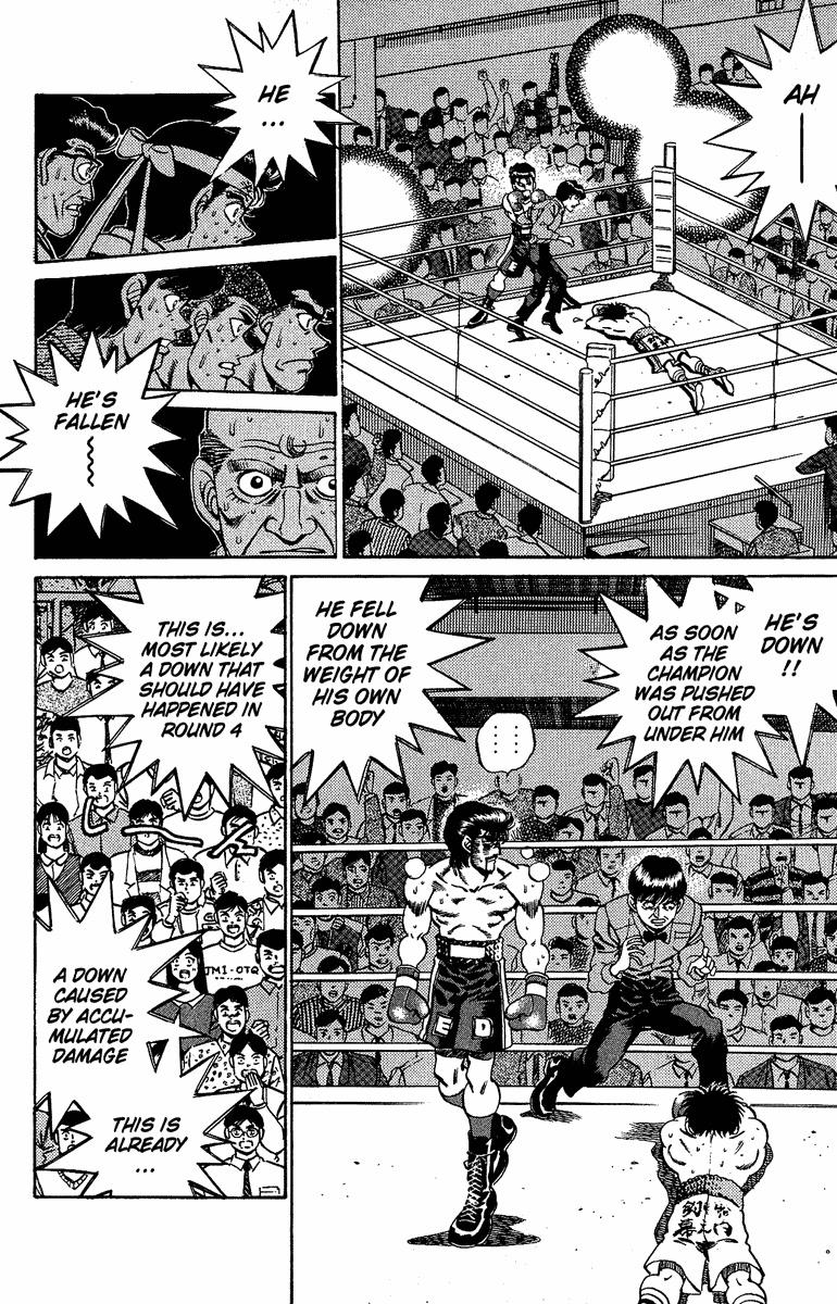 Hajime no Ippo Chapter 192.2 page 14 - Chapter 192 v2 : What Is Searched for in the Ring