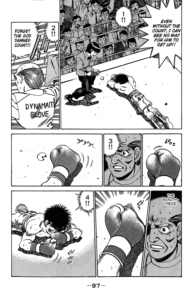 Hajime no Ippo Chapter 192.2 page 15 - Chapter 192 v2 : What Is Searched for in the Ring