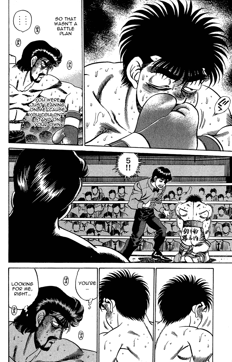 Hajime no Ippo Chapter 192.2 page 16 - Chapter 192 v2 : What Is Searched for in the Ring