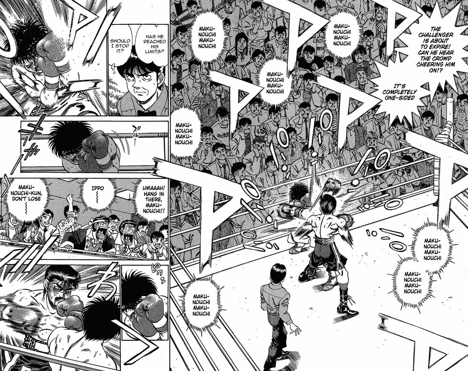 Hajime no Ippo Chapter 192.2 page 2 - Chapter 192 v2 : What Is Searched for in the Ring