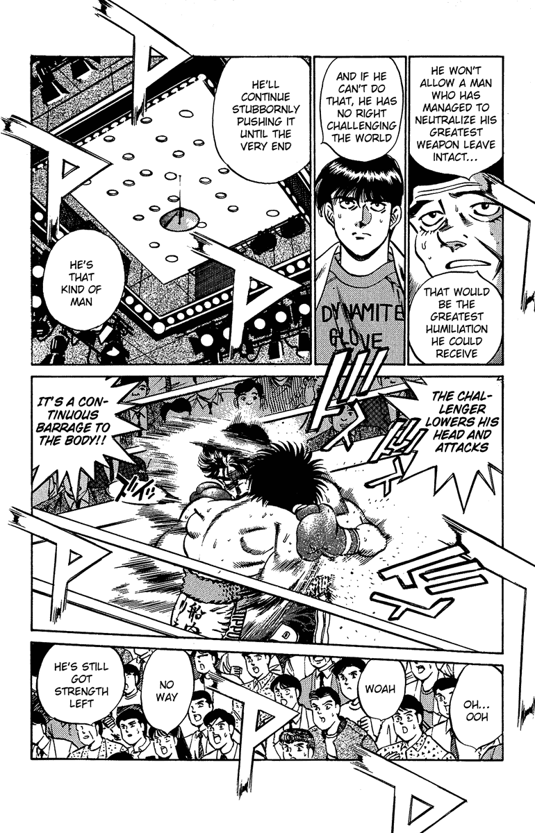 Hajime no Ippo Chapter 192.2 page 5 - Chapter 192 v2 : What Is Searched for in the Ring